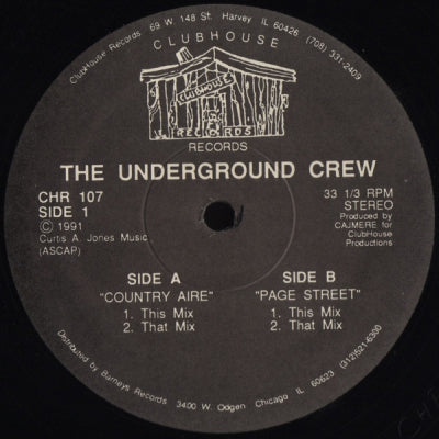 THE UNDERGROUND CREW - Country Aire