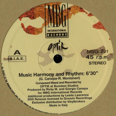 OPTIK - Music Harmony & Rhythm
