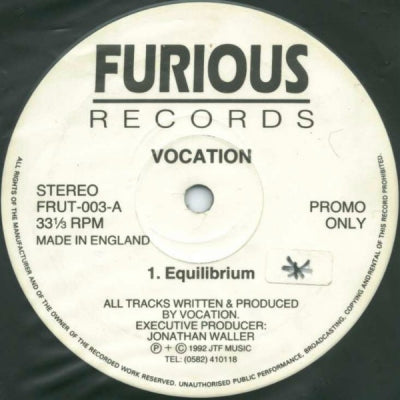 VOCATION - Equilibrium 3 Track E.P.