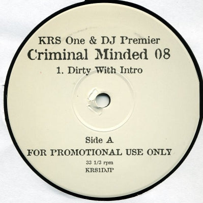 KRS-ONE & DJ PREMIER - Criminal Minded 08