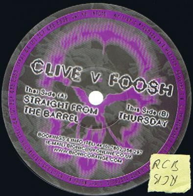 CLIVE VS. FOOSH - Straight From The Barrel / Thursday