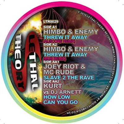 VARIOUS - Threw It Away / Slave 2 The Rave / How Low Can You Go