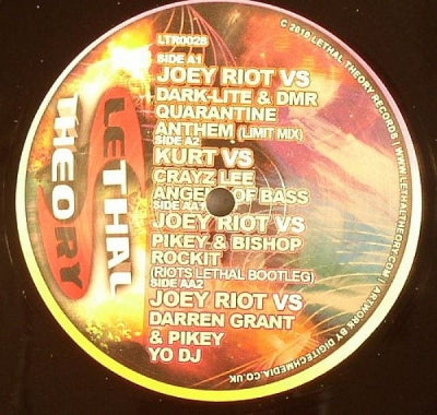 VARIOUS - Quarantine Anthem (Limit Mix) / Angel Of Bass / Rockit (Riots Lethal Bootleg) / Yo DJ