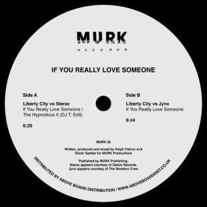 LIBERTY CITY - If You Really Need Someone (Inc. Sterac / DJ T. / Jynx remixes)