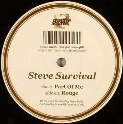 STEVE SURVIVAL - Part Of Me / Rouge