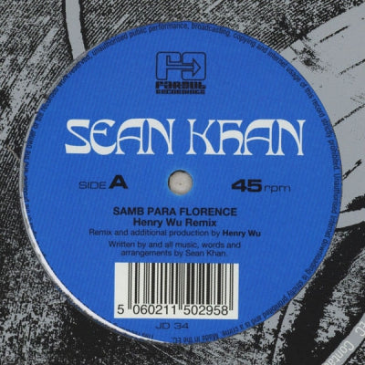 SEAN KHAN - Samba Para Florence