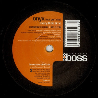 ONYX FEAT GEMMA J - Every Little Time