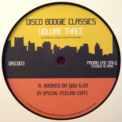 CERRONE / O.R.S. / D-TRAIN - Disco Boogie Classics - Volume Three