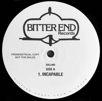 BITTER END - Incapable