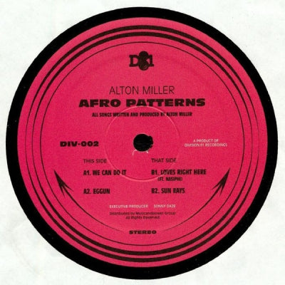 ALTON MILLER - Afro Pattern