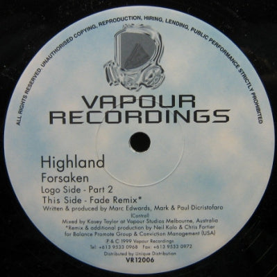 HIGHLAND - Forsaken