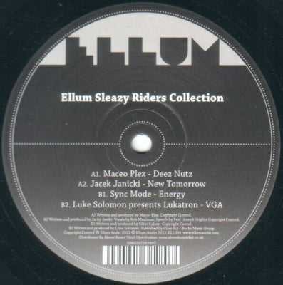 VARIOUS - Ellum Sleazy Riders Collection