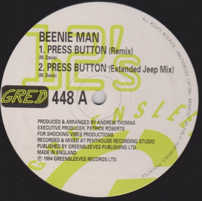 BEENIE MAN - Press Button
