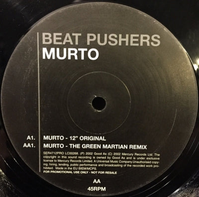 BEAT PUSHERS - Murto