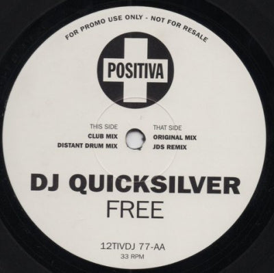DJ QUICKSILVER - Free