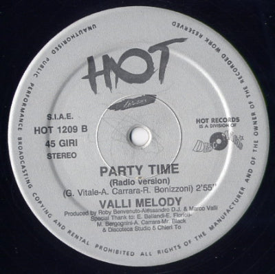 VALLI MELODY - Party Time