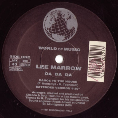 LEE MARROW - Da Da Da