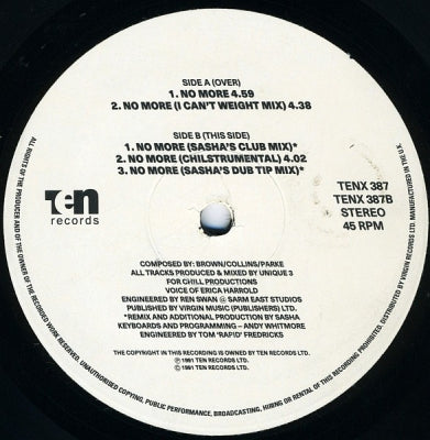 UNIQUE 3 - No More