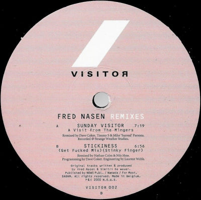 FRED NASEN - Fred Nasen (Remixes)