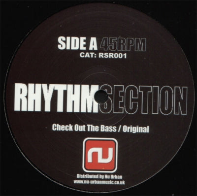 RHYTHM SECTION - Check Out The Bass