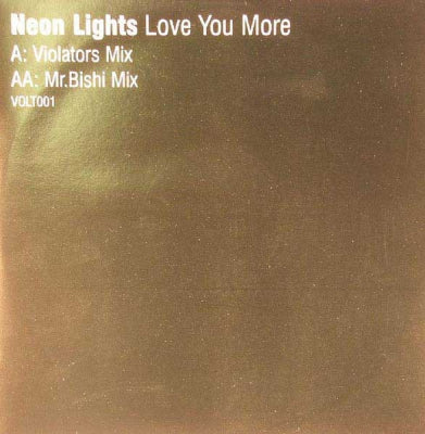 NEON LIGHTS - Love You More