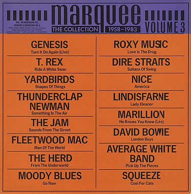 VARIOUS ARTISTS - The Marquee Collection Vol. 3