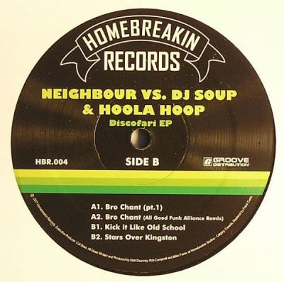 NEIGHBOUR VS DJ SOUP & HOOLA HOOP - Discofari EP