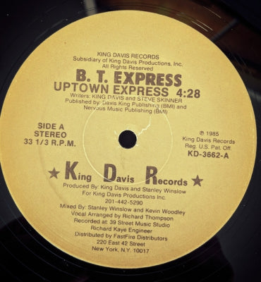 B.T. EXPRESS - Uptown Express