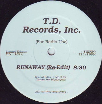 THE SALSOUL ORCHESTRA / VENUS DODSON - Runaway / Shining