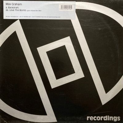 MAX GRAHAM - Backdraft / Love The Bomb