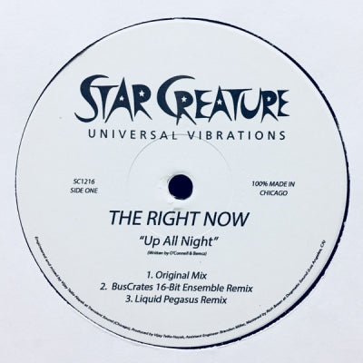 THE RIGHT NOW - Up All Night
