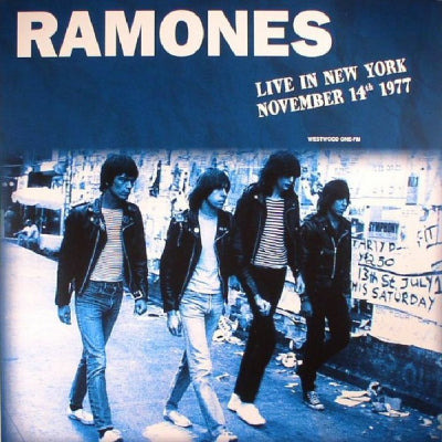 RAMONES - Live In New York November 14th 1977