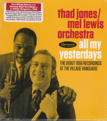 THAD JONES / MEL LEWIS ORCHESTRA - All My Yesterdays