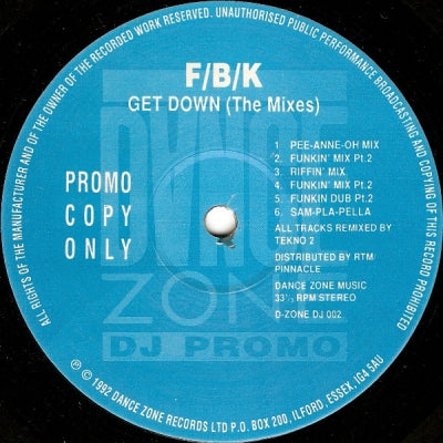 F/B/K - Get Down (The Mixes)