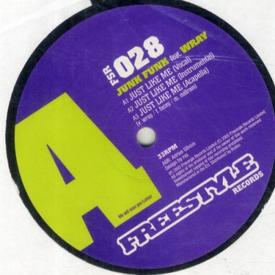 JUNK FUNK FEATURING WRAY - Just Like Me