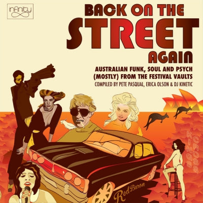 VARIOUS ARTISTS - Back On The Street Again (Australian Funk, Soul And Psych (Mostly) From The Festival Vaults)