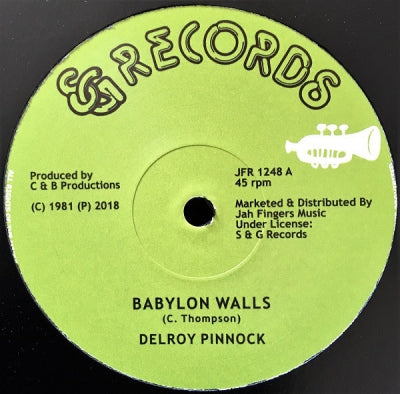 DELROY PINNOCK, DICKEY DREAD, MIKEY RANKS - Babylon Walls / I Want To Be