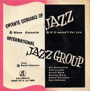 INTERNATIONAL JAZZ GROUP - Blues Concerto / If It Wern't For You