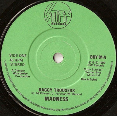 MADNESS - Baggy Trousers / The Business
