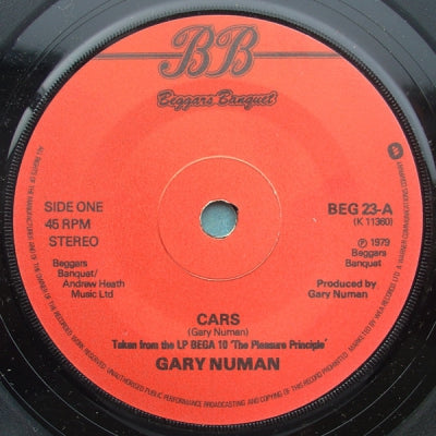 GARY NUMAN - Cars
