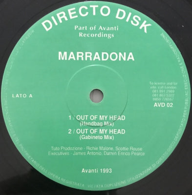 MARRADONA - Out Of My Head