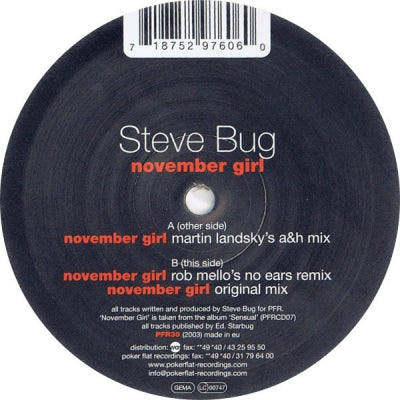 STEVE BUG - November Girl