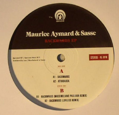 MAURICE AYMARD & SASSE - Backwards