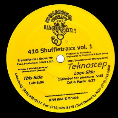 TEKNOSTEP - 416 Shuffletraxx Vol.1