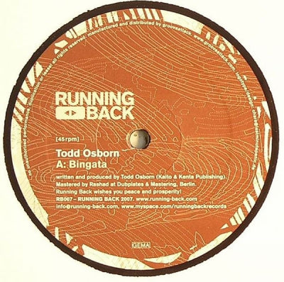 TODD OSBORN - Bingata