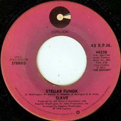 SLAVE - Stellar Fungk / Drac Is Back