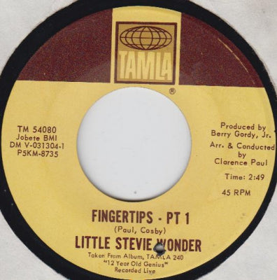 STEVIE WONDER - Fingertips
