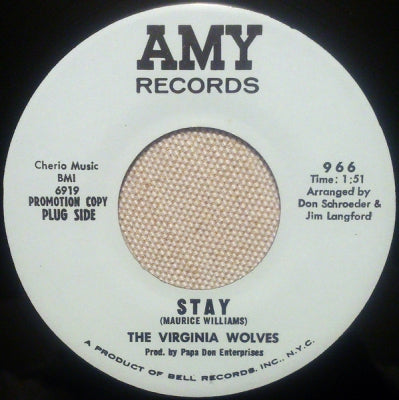 THE VIRGINIA WOLVES - Stay / B.L.T.