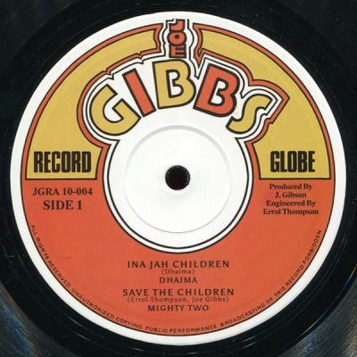 DHAIMA & DENNIS BROWN - Ina Jah Children / A True
