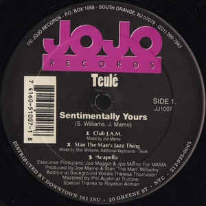 TEULE - Sentimentally Yours